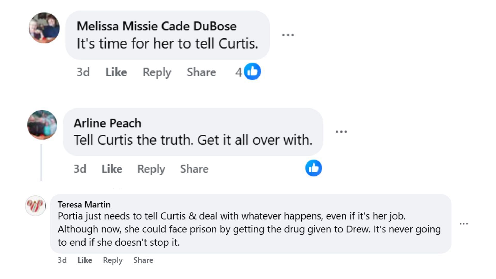 Comments by fans on the post (Image via Facebook/Gethro Dorcent)